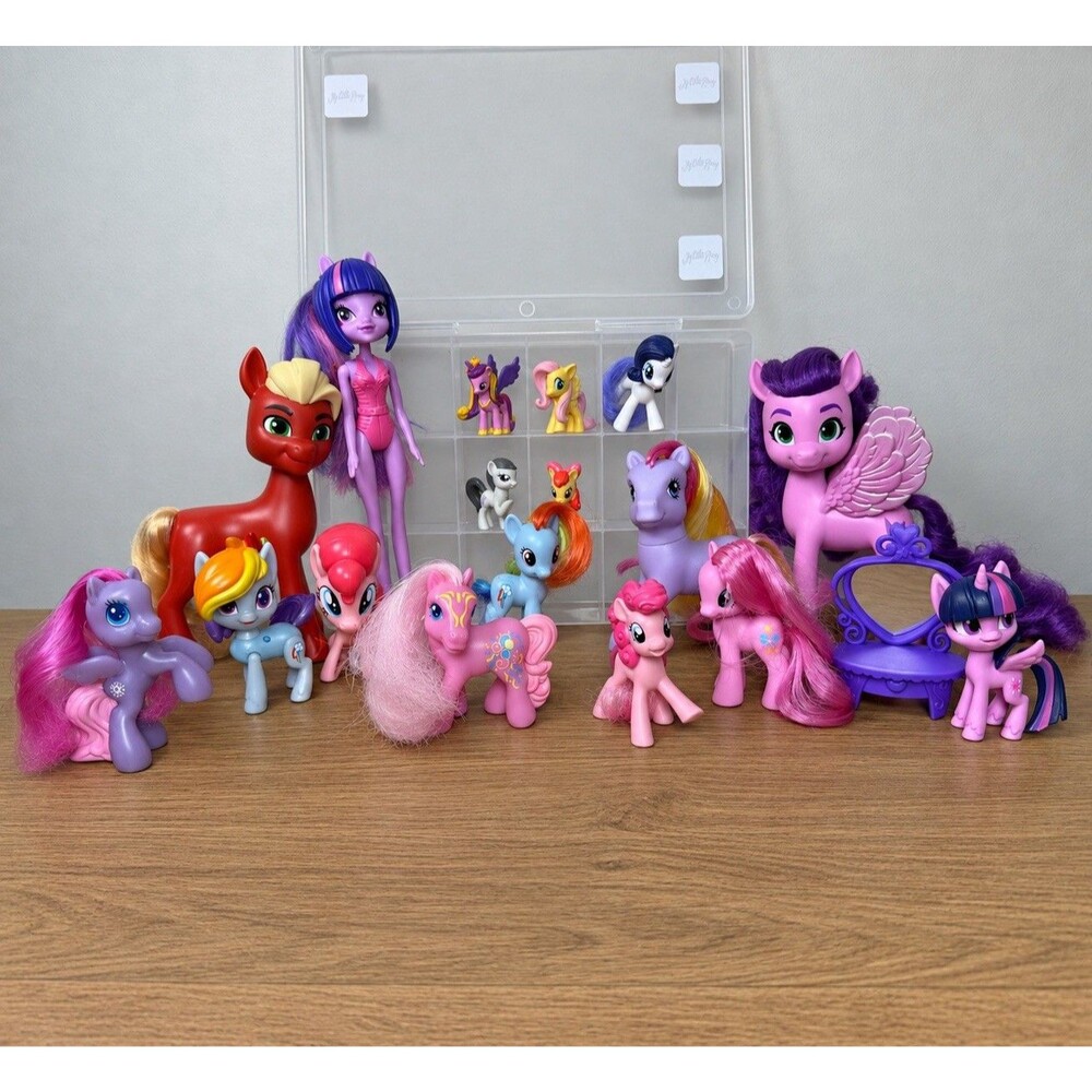My Little Pony Mixed 18 Pc Lot Equestria Girl, G3, G4, G5